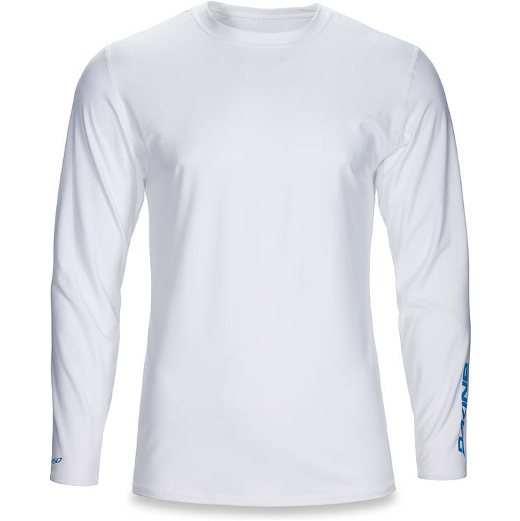 2018 Dakine Heavy Duty Loose Fit Chemise de Surf à Manches Longues Blanc 10001653