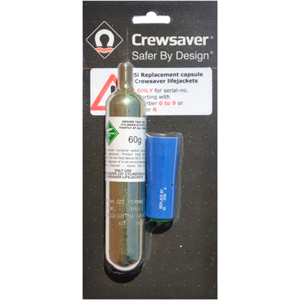 Crewsaver Réarmement De Gilet De Sauvetage Auto Crewsaver Crewsaver 201n 60g 10475