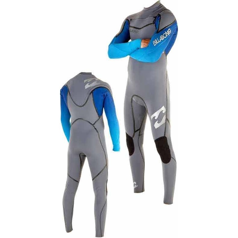 Billabong Revolution 5/4/3mm CHEST ZIP H45M06 in ASH/Blue