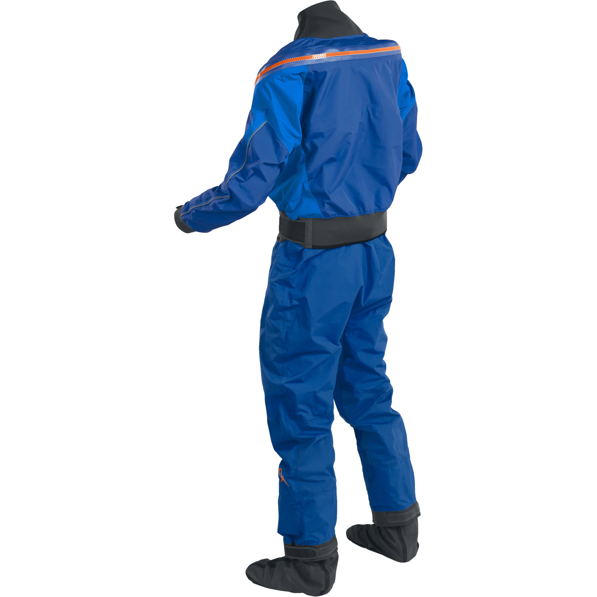2025 Palm Hommes Atom Back Zip Kayak Drysuit & Con Zip Colbalt / Ocean 12380