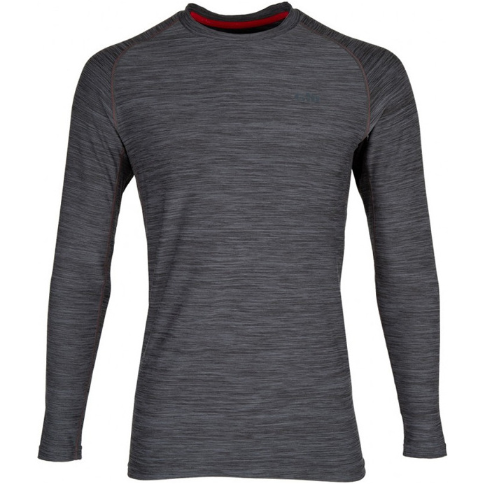 Gill Hommes Crew Couche De Base Pour Le Cou 1282 - Ash