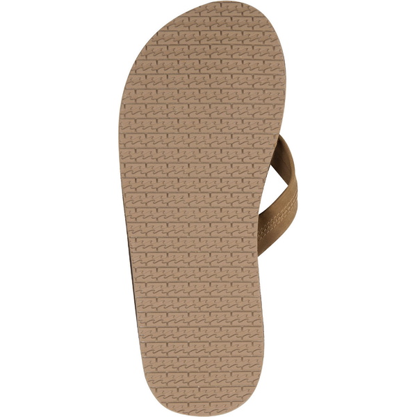 2016 Billabong All Day cuir Flip Flops dans MIEL W5FF16
