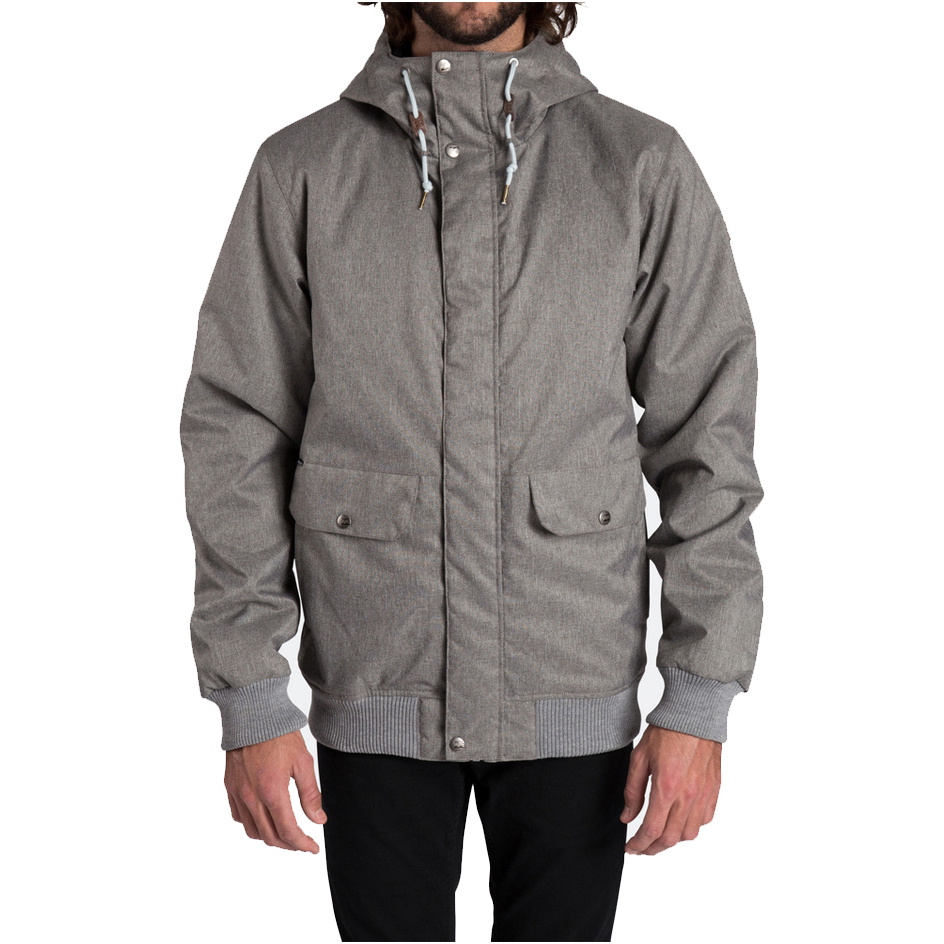 Billabong Jour De Pluie Veste Gris Chiné Z1jk25