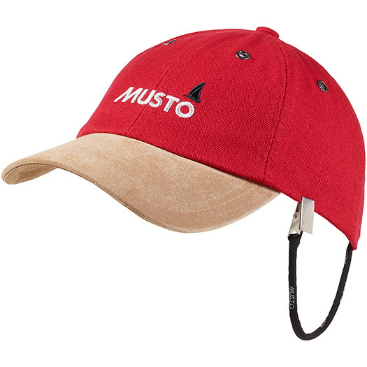 2026 Musto Evo Originale Crew Casquette Rouge Dans Le Vrai Ae0191