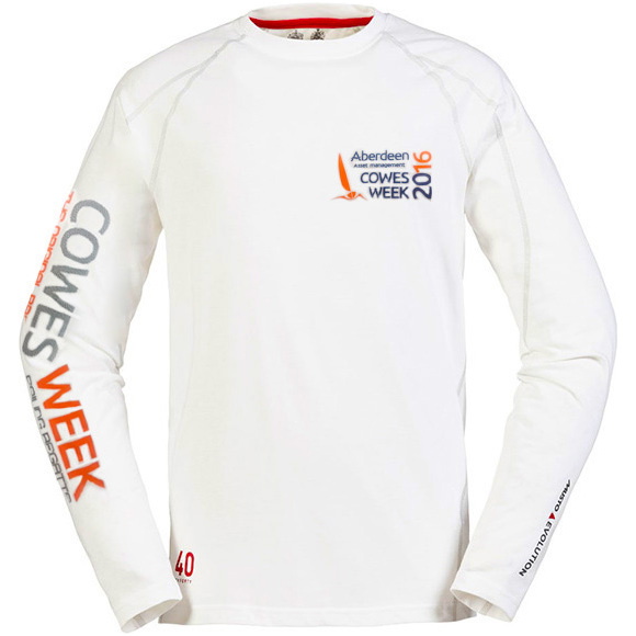 Musto Cowes Week Sunblock T-shirt à manches longues blanc PSE1550CW