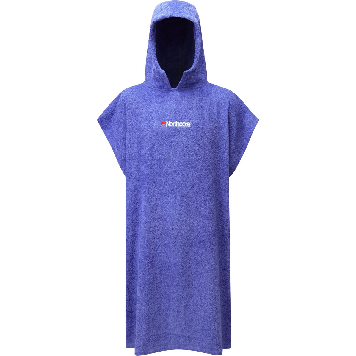 2026 Northcore Beach Basha Serviette à Capuche à Langer Robe / Poncho NOCO24 - Purple Blue