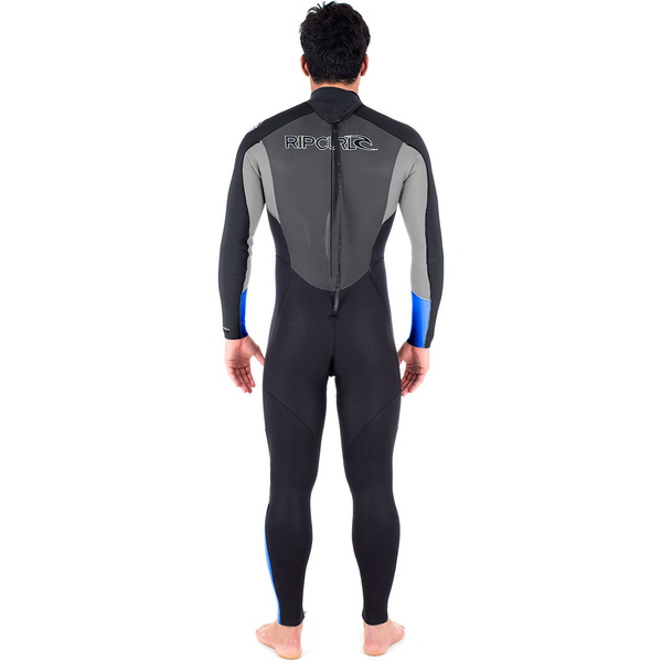 Rip Curl Omega 3/2mm Gbs Back Zip Combinaison Wsm6lm Bleu