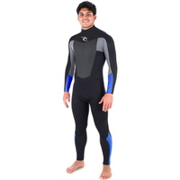 Omega 3/2mm GBS Back Zip Combinaison Bleu