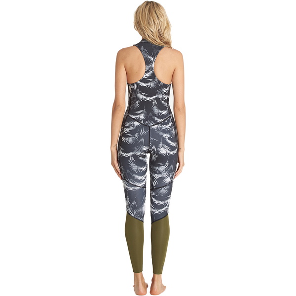 Billabong Mesdames Salty Jane 2mm Flatlock combinaison NOIR SANDS C42G04