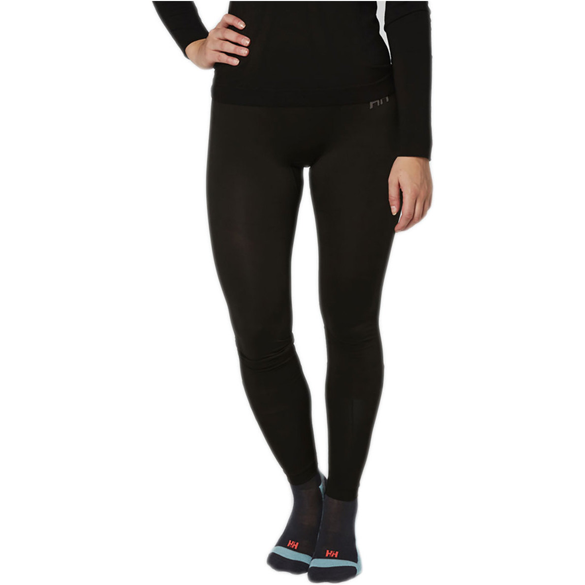 2018 Helly Hansen Mesdames HH Lifa sans couture couche de base pantalon noir 48332