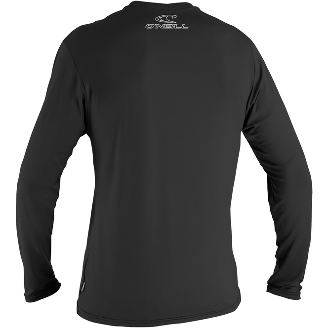 2026 O'Neill Hommes Basic Skins Long Sleeve Rash Tee 4339 - Black
