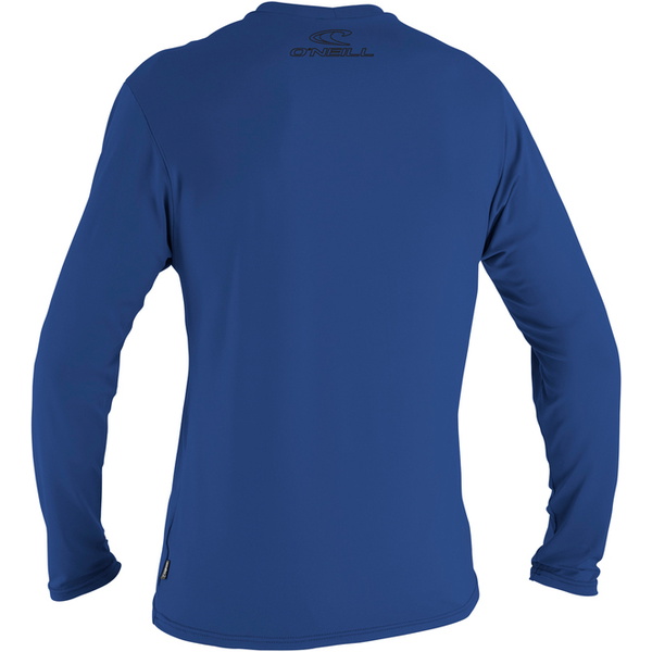 2026 O'Neill Hommes Basic Skins Long Sleeve Rash Tee 4339 - Pacific