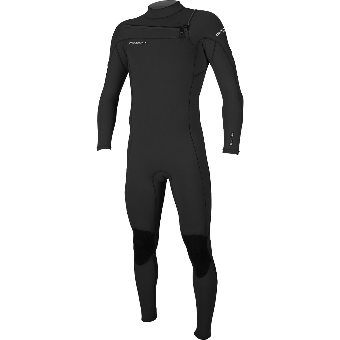 2026 O'Neill Hommes Hammer 3/2mm Chest Zip Combinaison Néoprène 4926 - Black