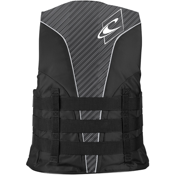 2026 O'neill Superlite 50n Ce Impact Vest 4723 - Noir / Smoke / Blanc
