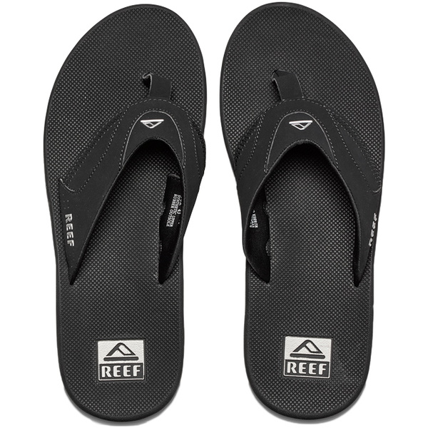 Reef Hommes BLACK SILVER 2026 Tongs Fanning R2026
