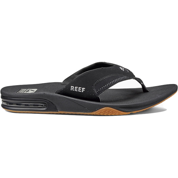 Reef Hommes BLACK SILVER 2026 Tongs Fanning R2026