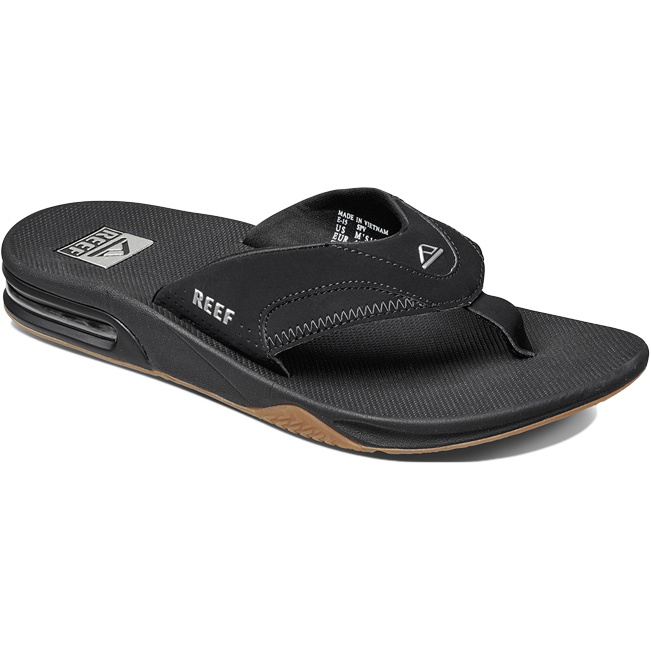 Reef Hommes BLACK SILVER 2026 Tongs Fanning R2026