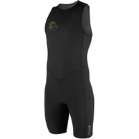Hommes O'Riginal 2mm Back Zip Short John Combinaison Néoprène