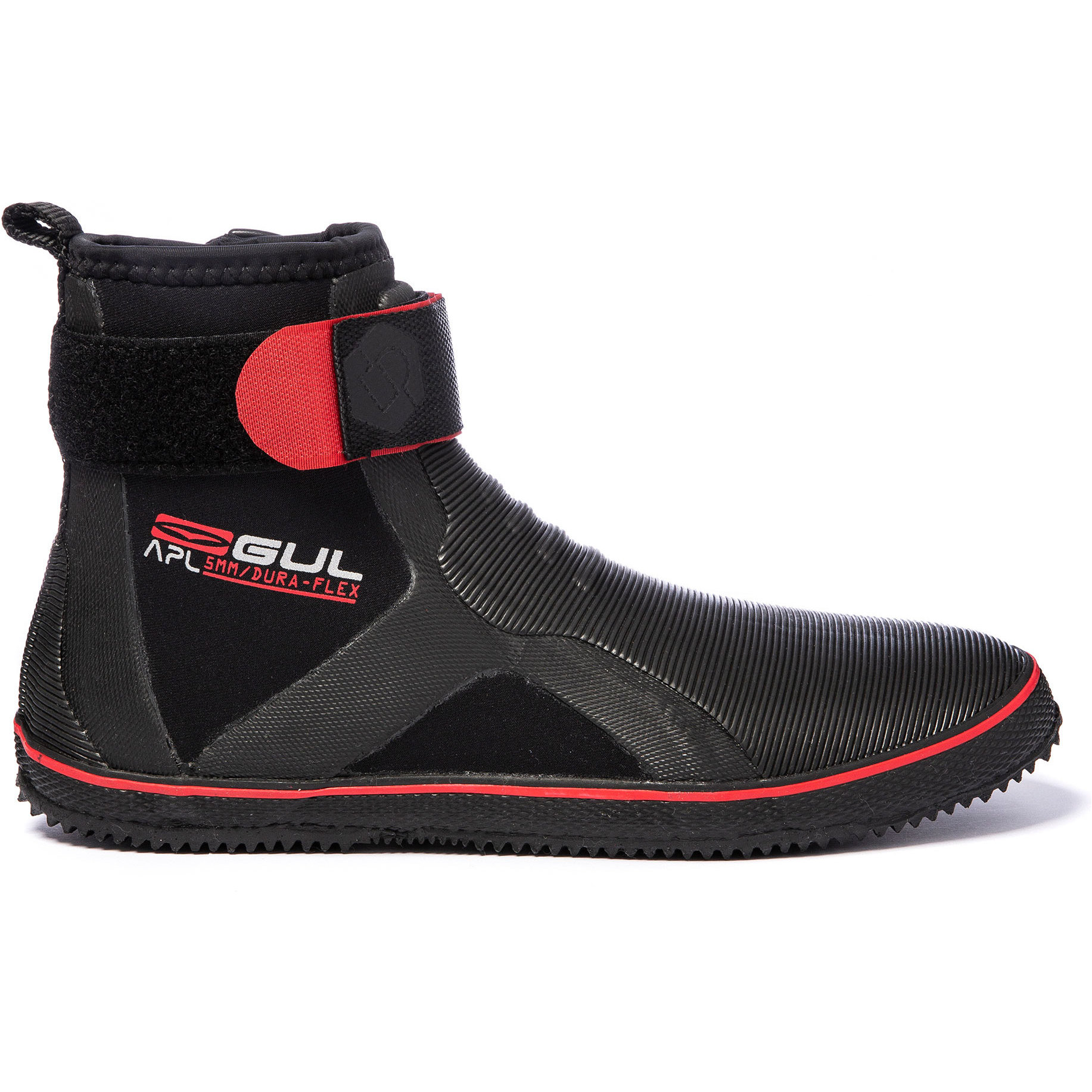Bottes De Dériveur à Lacets Tout Usage Gul 2025 5mm BO1304-B2 - Black / Rouge