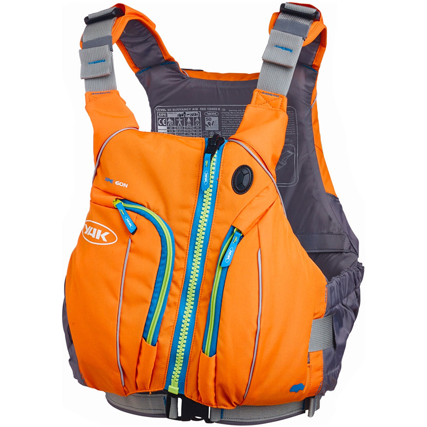 2019 Yak Xipe Kayak 60n D'aide à La Flottabilité Orange 2711