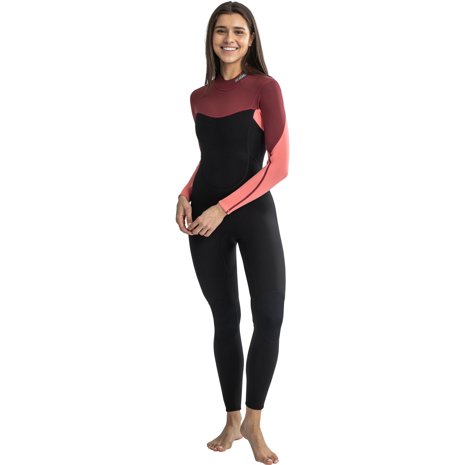 2026 Jobe Femmes Sofia 3/2mm Back Zip Combinaison Néoprène 3035220 - Rose Pink