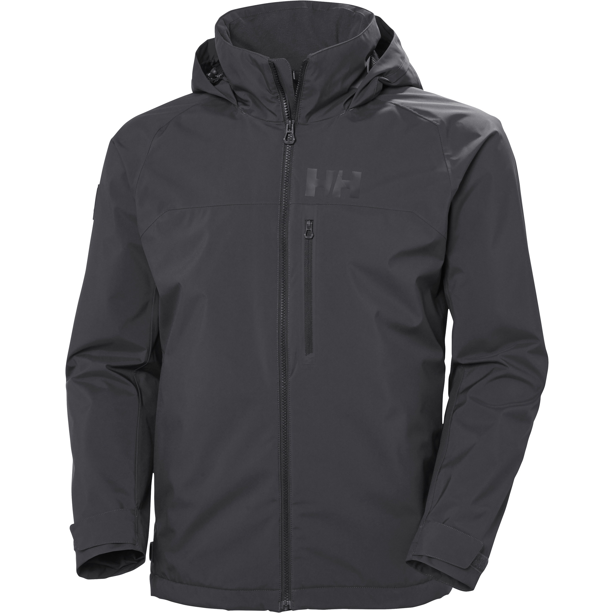 2025 Helly Hansen Hommes HP Racing LIFALOFT Veste De Voile à Capuche 30366 - Ebony