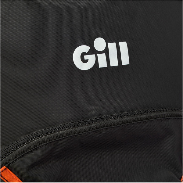 2026 Gill Pursuit Pro Racer Side Zip 50N Aide à La Flottabilité 4916 - Black / Orange