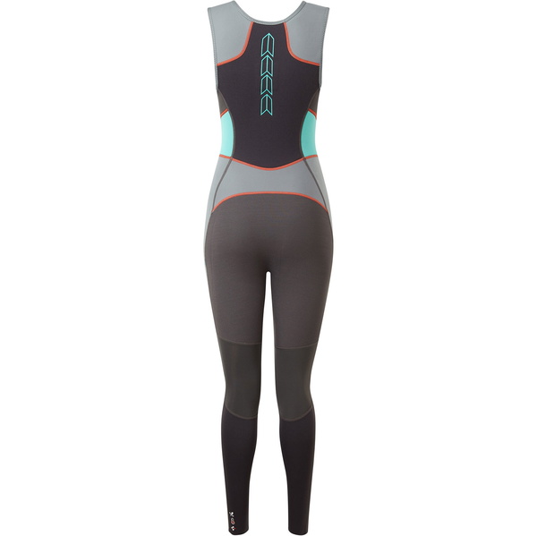 2024 Gill Womens Zenlite 2mm Flatlock Skiff Wetsuit 5002W - Steel Grey