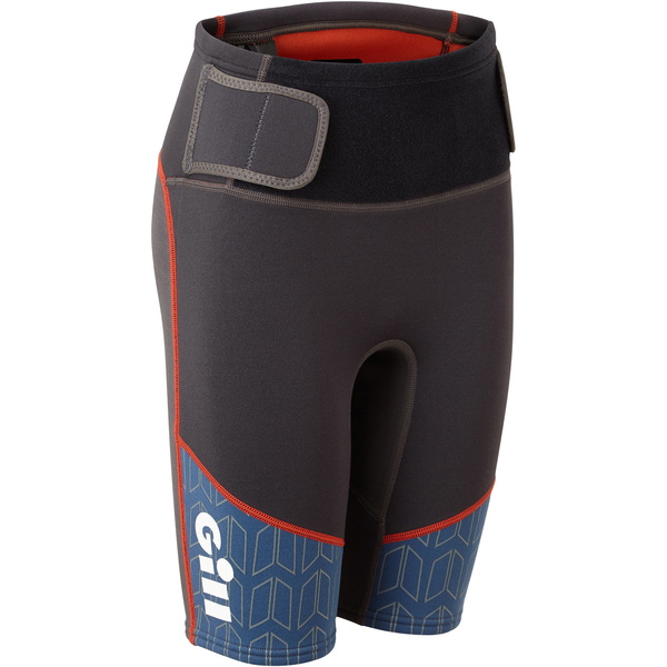 2024 Gill Junior Zenlite 2mm Flatlock Néoprène Short 5004J - Graphite