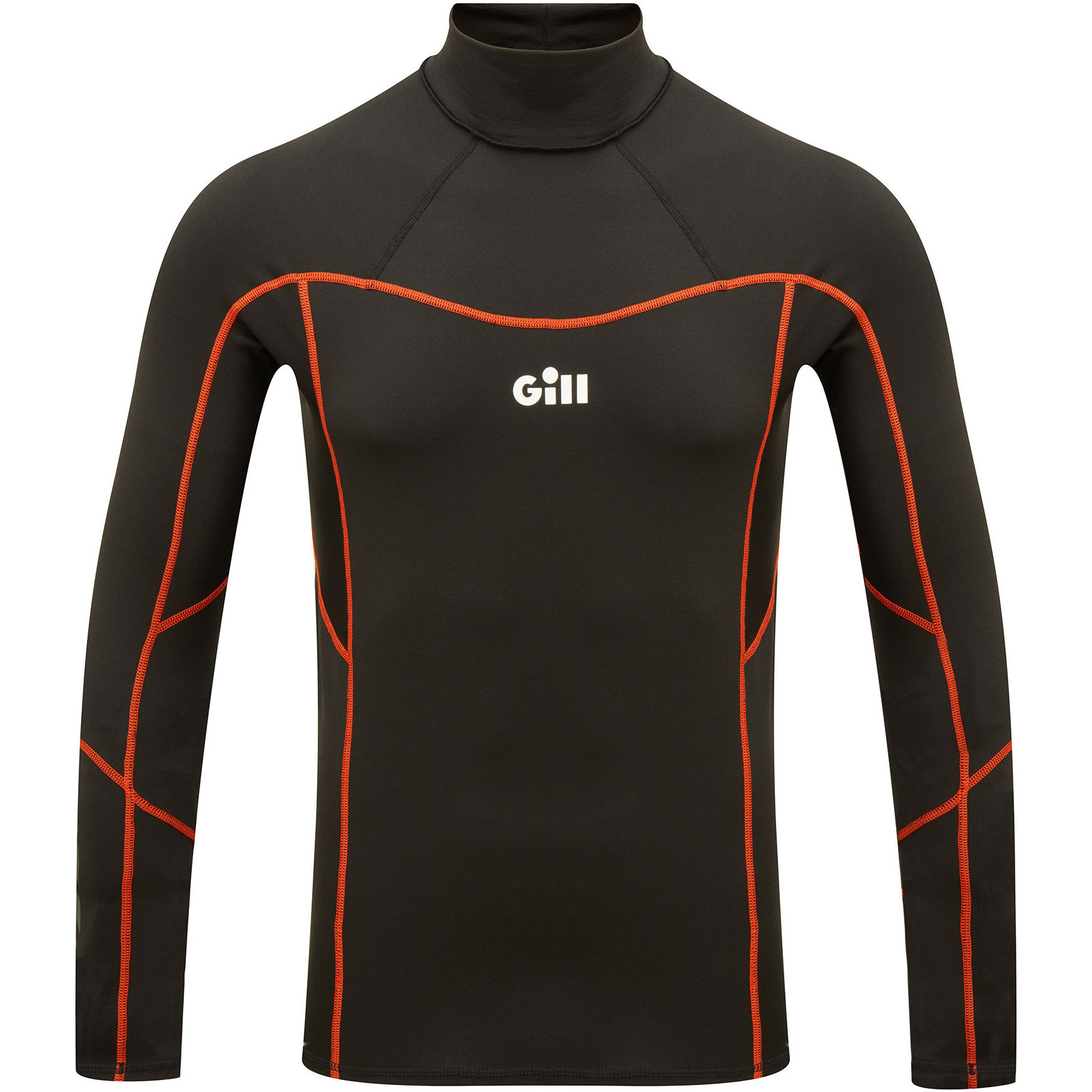 2022 Gill Top Hydrophobe Manches Longues Pour Hommes 5006 - Noir