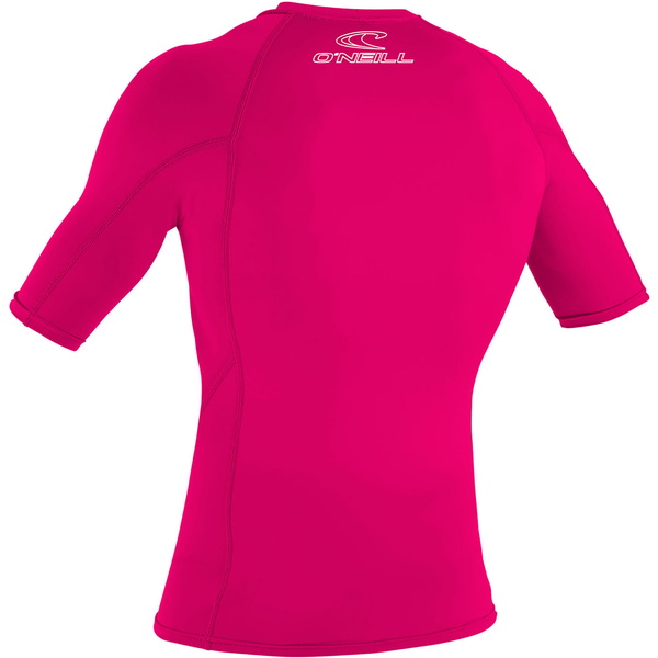 2026 O'neill Basique Jeune Skins Manches Courtes Lycra Vest 3345 - Pastèque