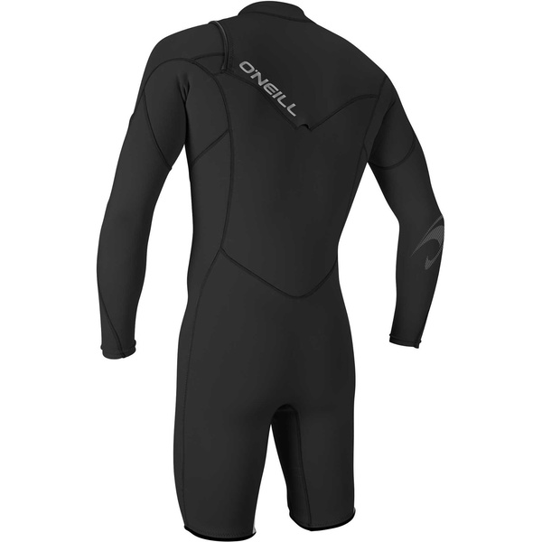 2026 O'Neill Hommes Hammer 2mm Manches Longues Chest Zip Shorty Combinaison Néoprène 4928 - Black