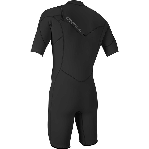 2026 O'Neill Hommes Hammer 2mm Chest Zip Shorty Combinaison Néoprène 4927 - Black