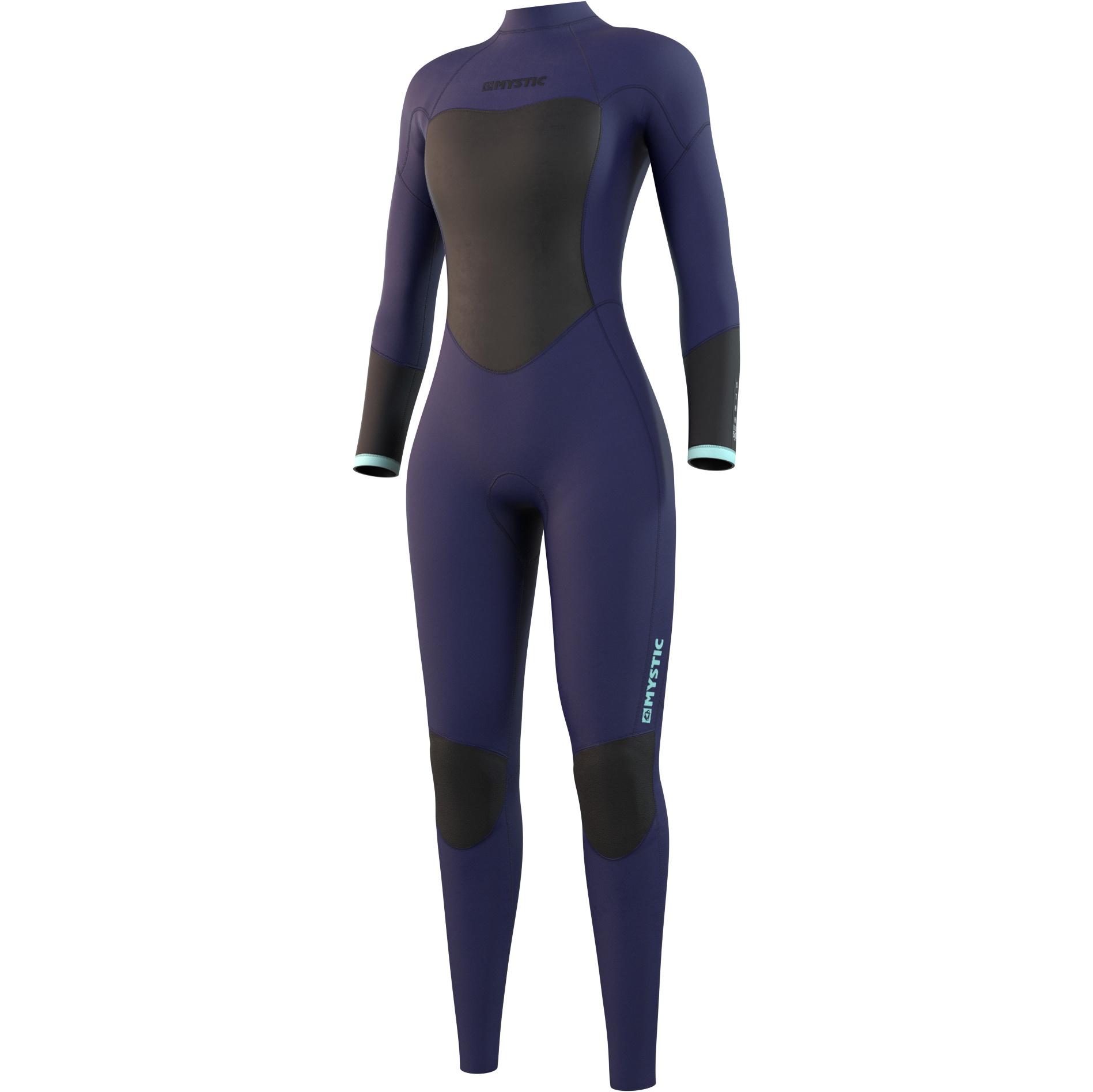 Mystic Femmes Star 3/2mm Back Zip Combinaison Néoprène 210318 - Night Blue