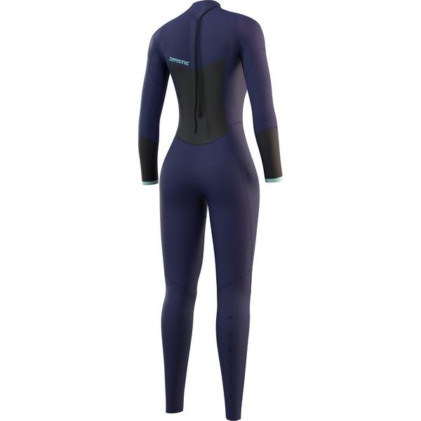 Mystic Femmes Star 3/2mm Back Zip Combinaison Néoprène 210318 - Night Blue