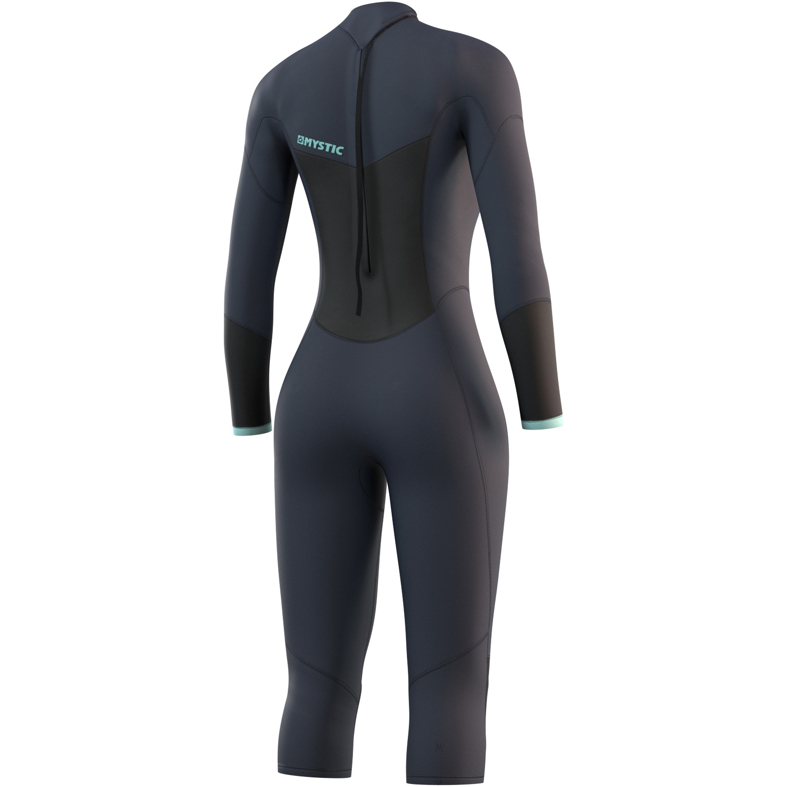 Mystic Femmes Brand 3/2mm Long Arm Short Leg Back Zip Combinaison Néoprène 21032 - Night Blue