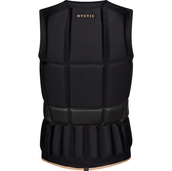 Mystic Womens Gem Front Zip Wake Impact Vest 210159 - Black