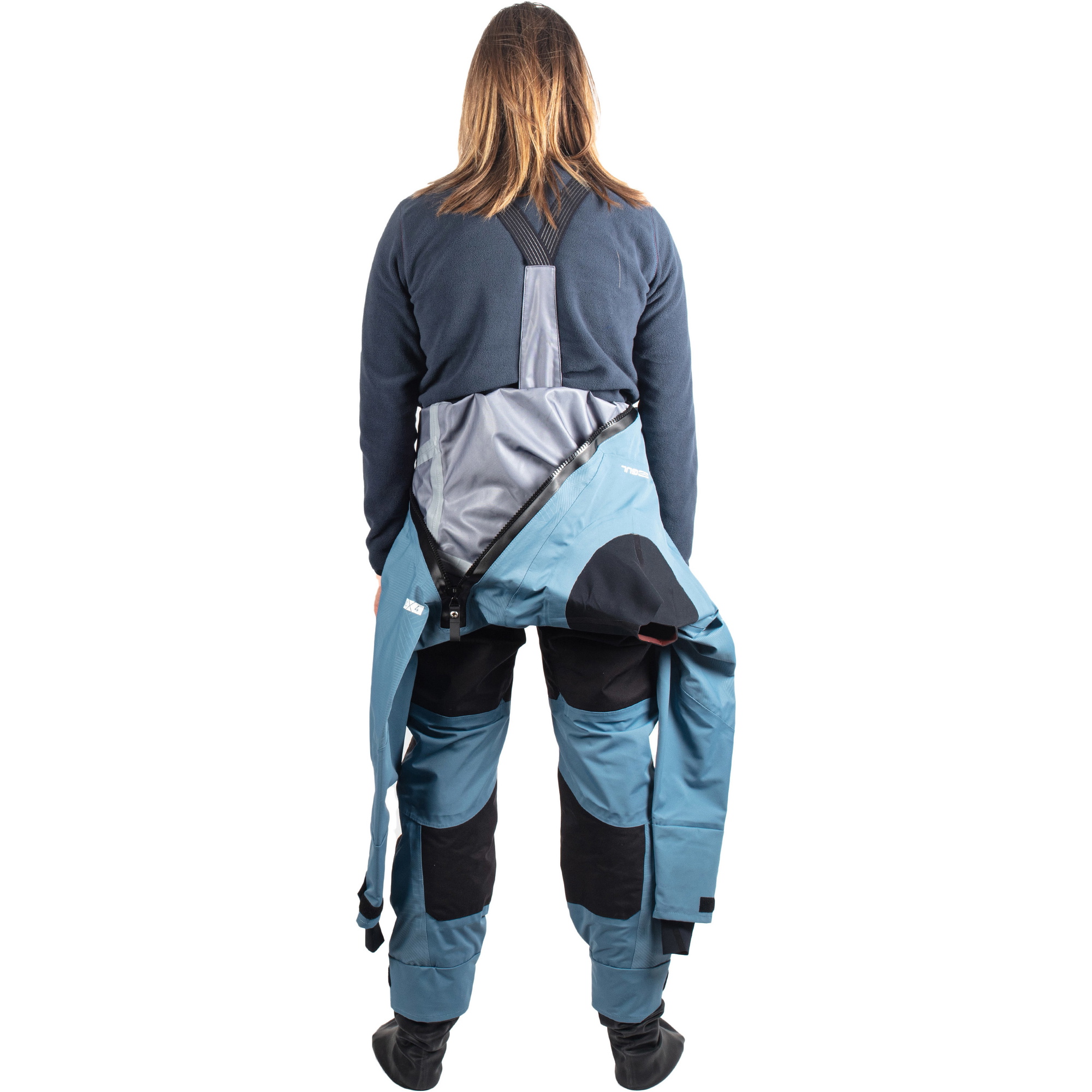 2026 Gul Hommes Dartmouth Eclip Zip Drysuit GM0378-B9 - Blue