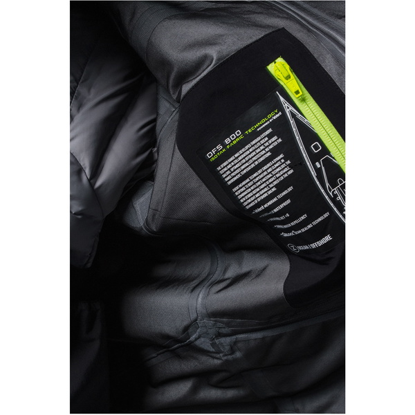 2026 Zhik Unisexe OFS800 Offshore Sailing Jacket JKT-0860-U-BLK - Black