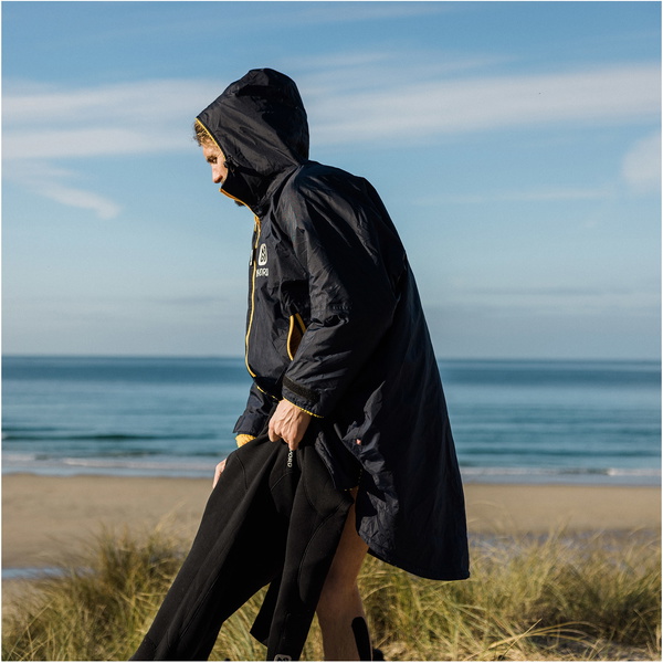 2024 Nyord Peignoir à Langer Extérieur Primaloft® Acc0005 - Navy / Jaune