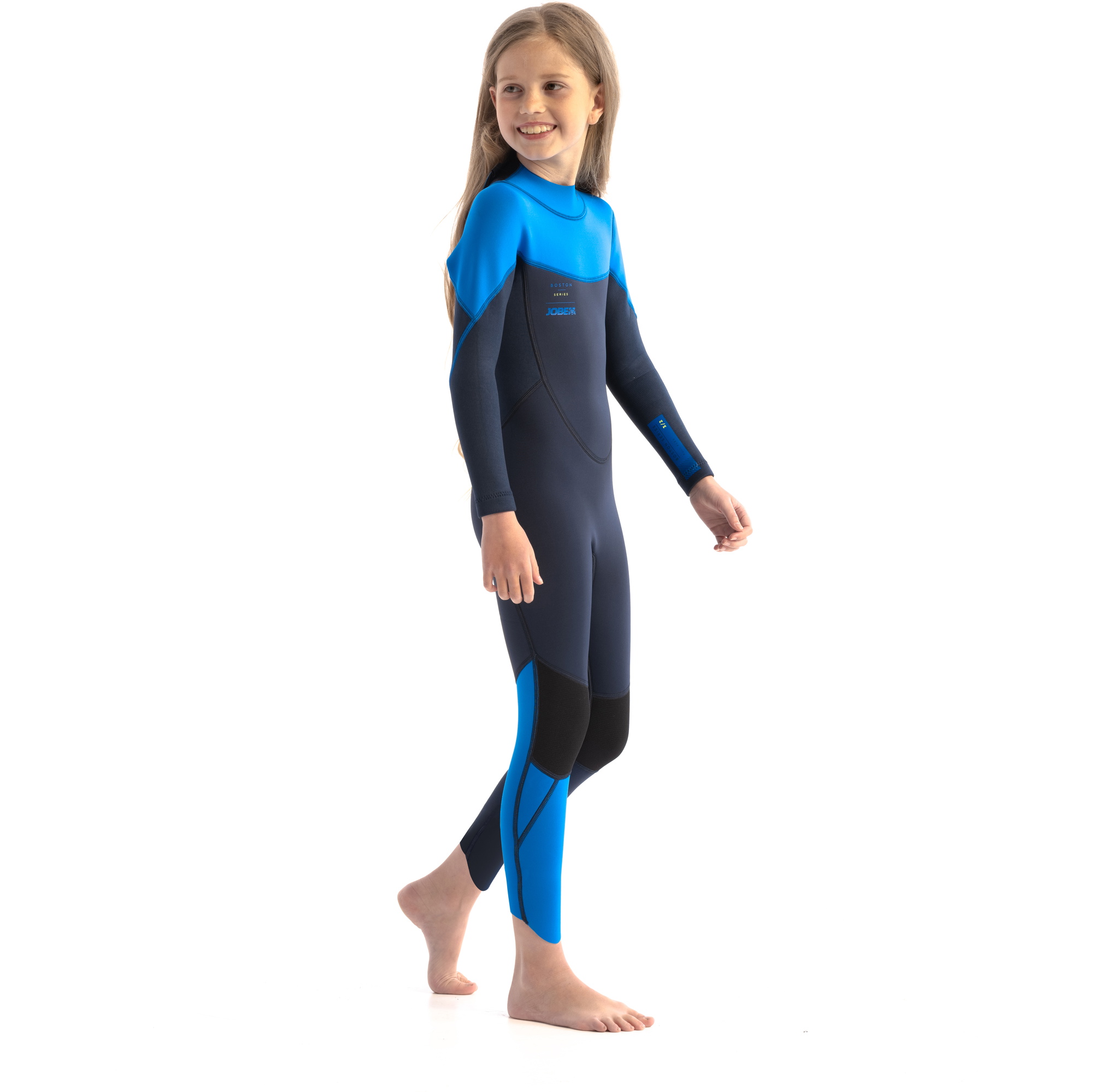 2026 Jobe Junior Boston 3/2mm Back Zip Wetsuit 3035210 - Blue