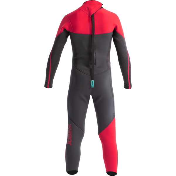 2026 Jobe Enfants Boston 3/2mm Back Zip Combinaison Néoprène 3035210 - Red