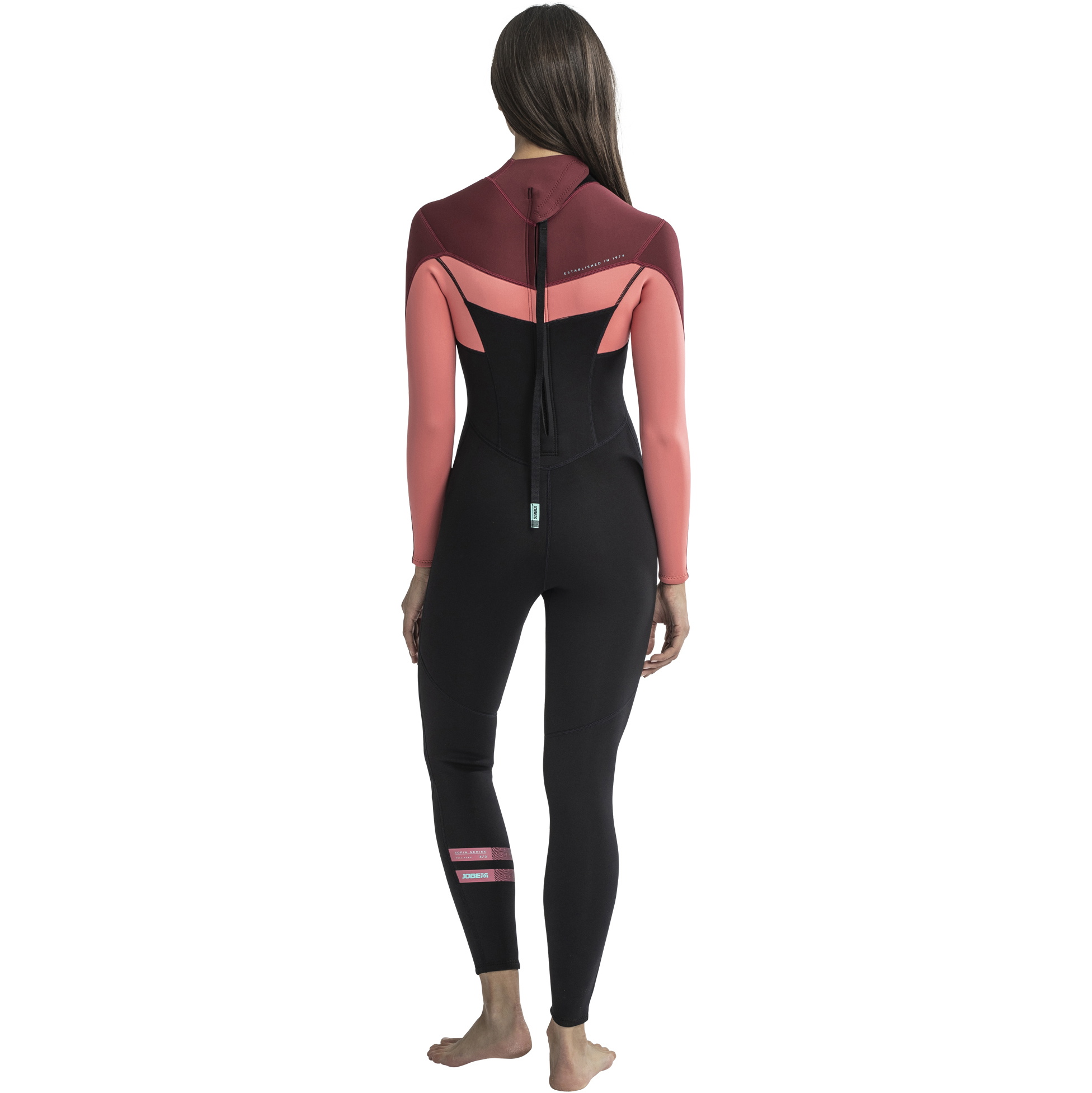 2026 Jobe Femmes Sofia 3/2mm Back Zip Combinaison Néoprène 3035220 - Rose Pink