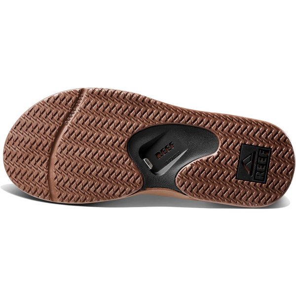 2026 Tongs Fanning Hommes Reef Ci8102 - Noir / Tan