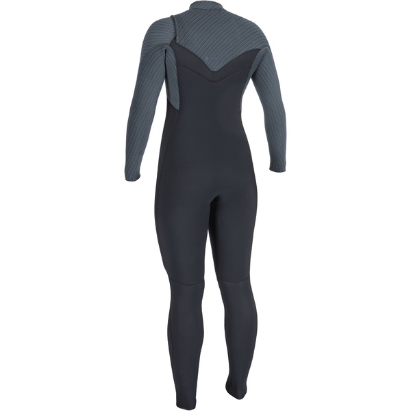 O'Neill Femmes Blueprint 4/3+mm Chest Zip Combinaison Néoprène 5501 - Black / Shade