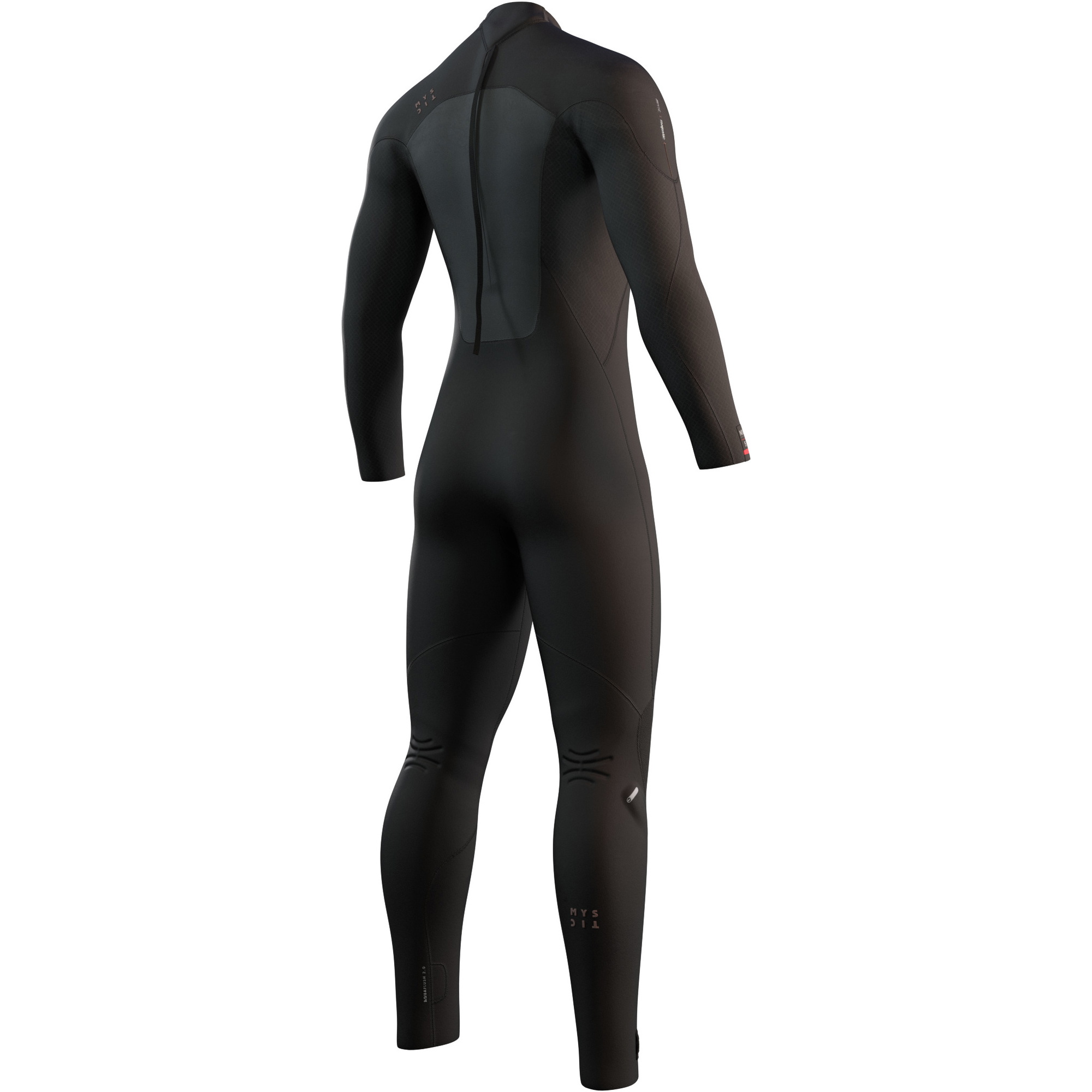 2026 Mystic Hommes Majestic 4/3mm Back Zip Combinaison Néoprène 35000.230004 - Black