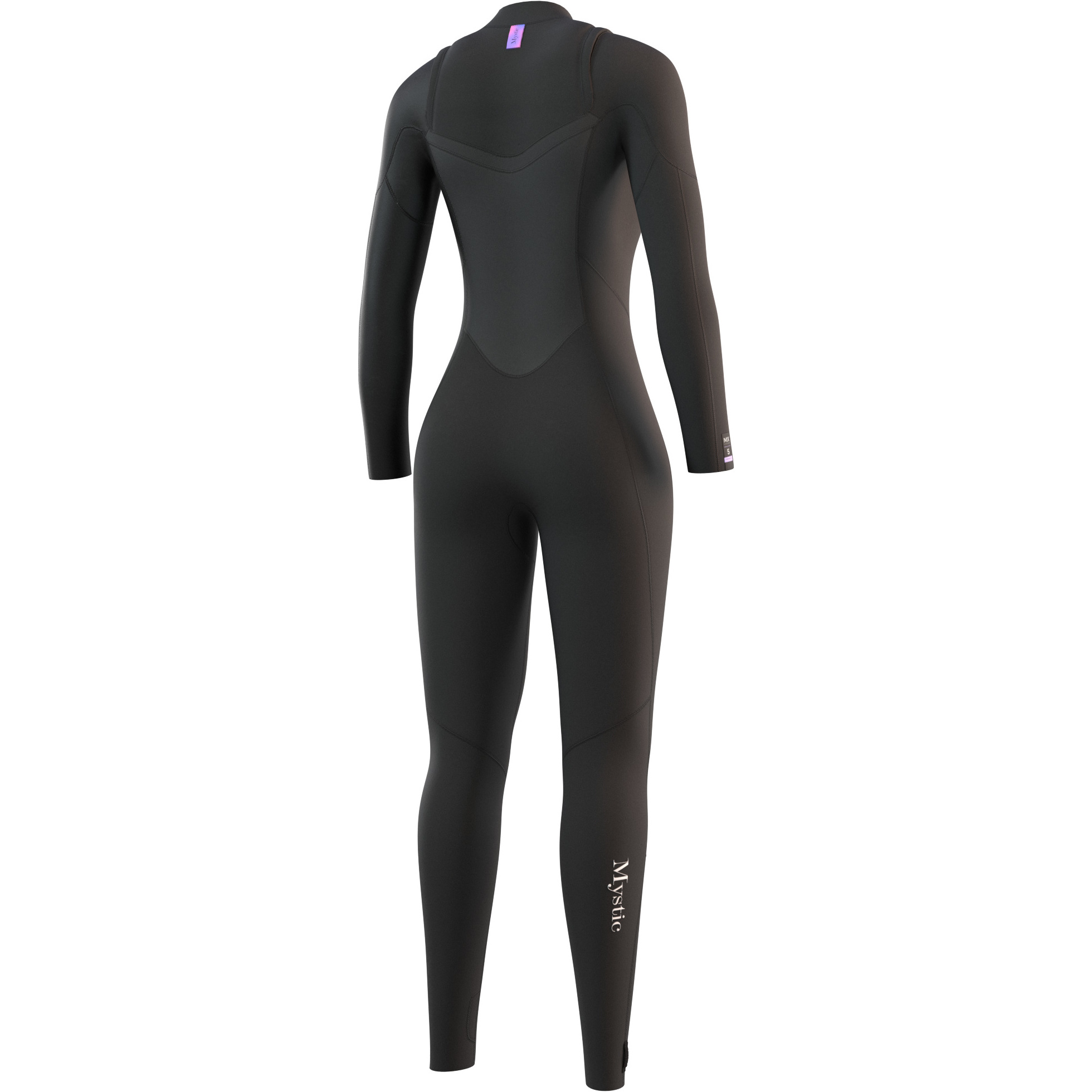 2025 Mystic Femmes Jayde 4/3mm Double Front Zip Combinaison Néoprène 35000.230013 - Black