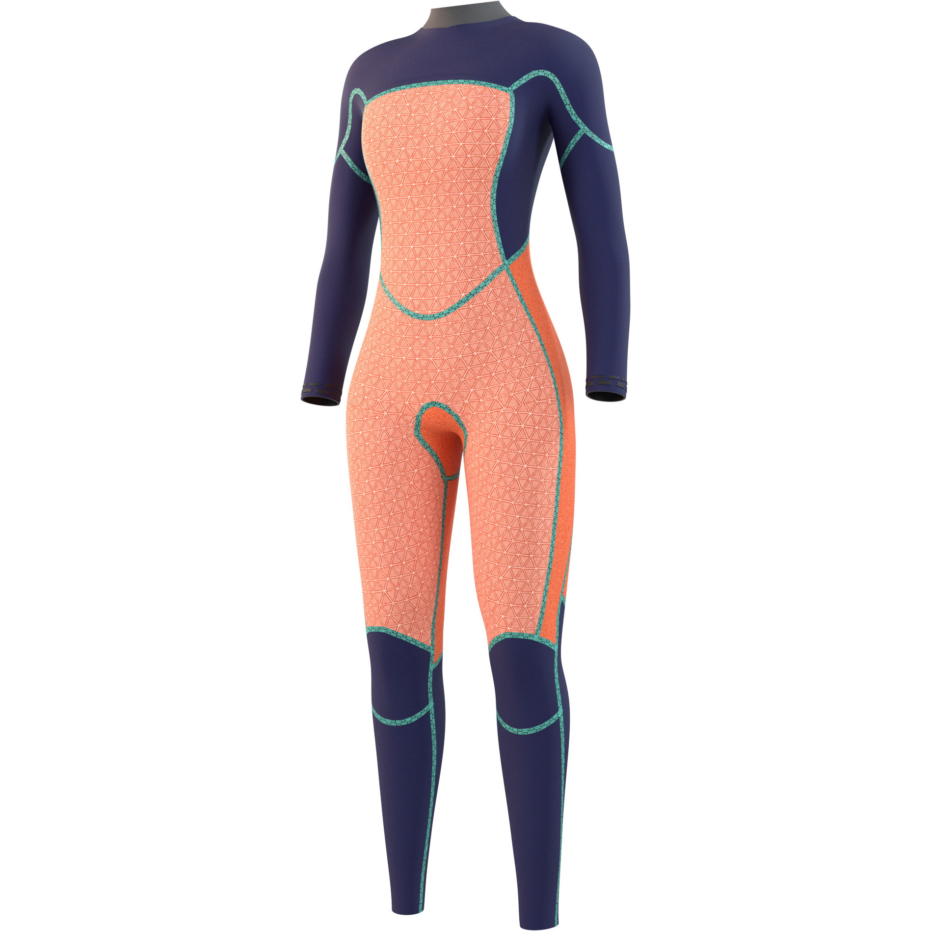 2025 Mystic Femmes Jayde 4/3mm Double Front Zip Combinaison Néoprène 35000.230013 - Black