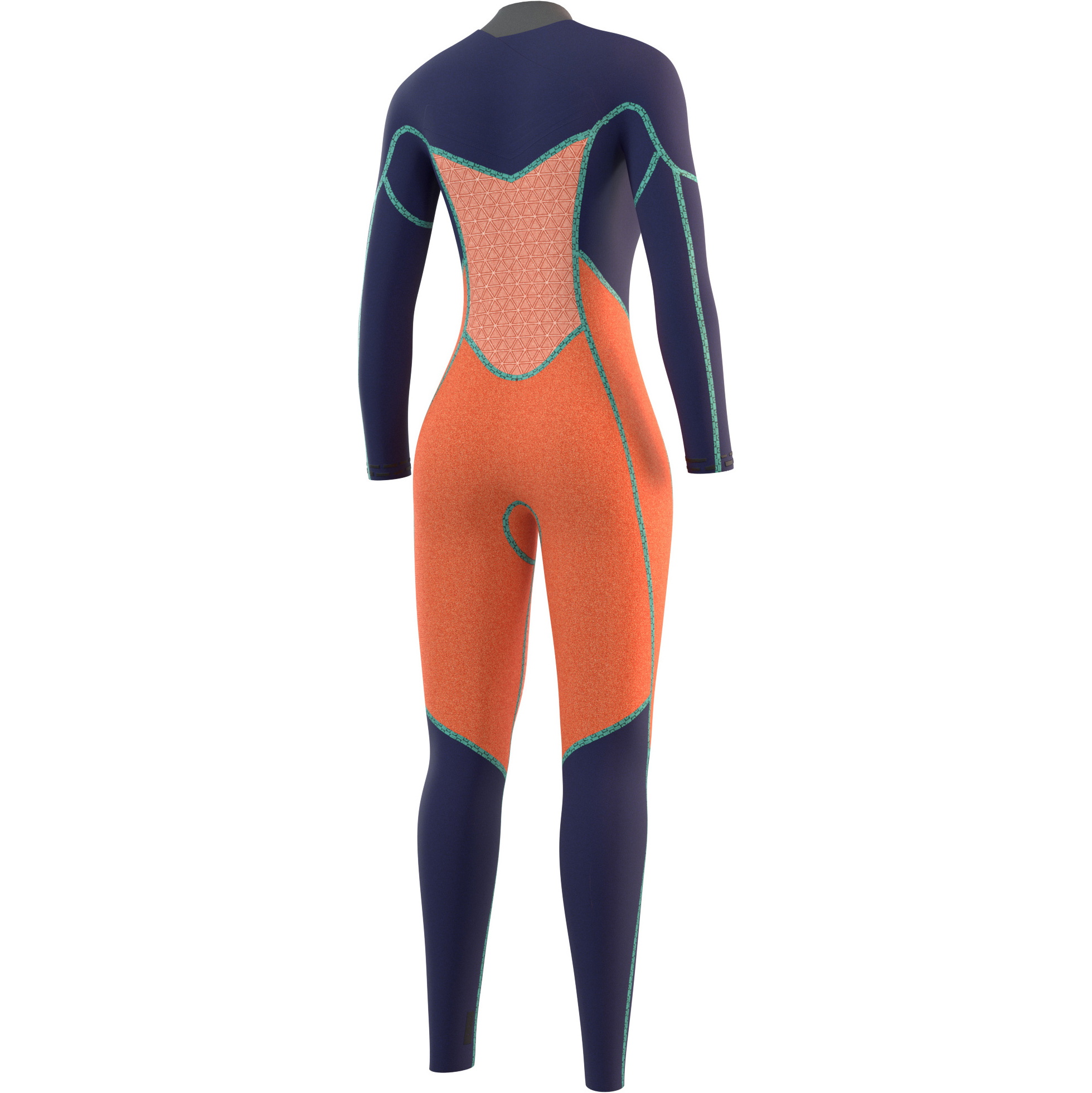 2025 Mystic Femmes Jayde 4/3mm Double Front Zip Combinaison Néoprène 35000.230013 - Black