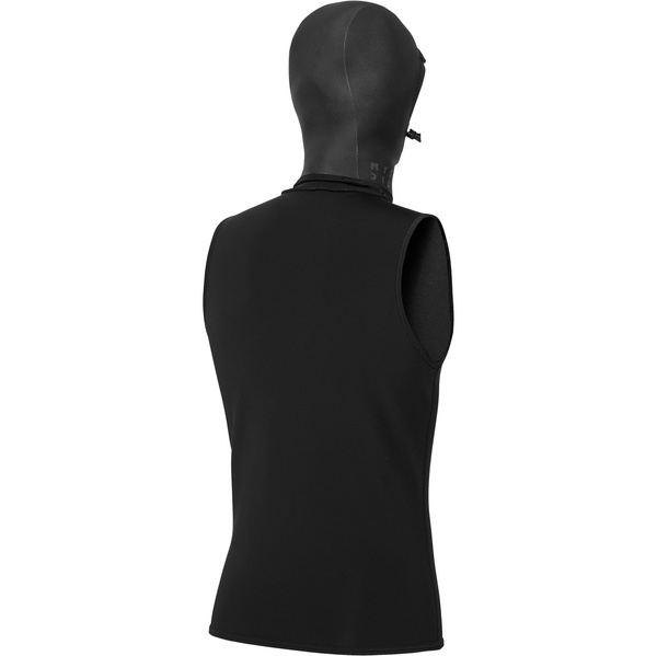 2026 Mystic 3/2mm Haut De Combinaison à Capuche En Néoprène 35016.230016 - Noir
